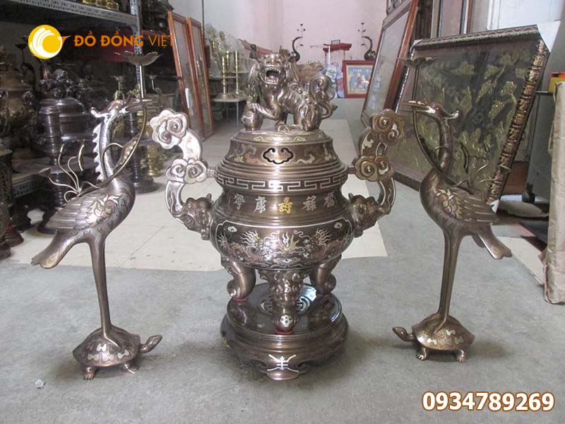 bộ tam sự khảm ngũ sắc