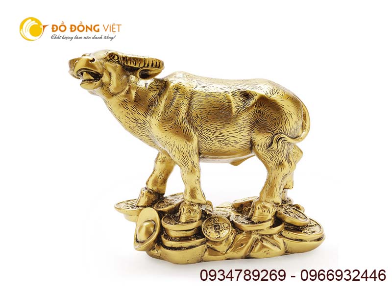 tượng trâu bằng đồng