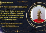 TƯỢNG TRẦN QUỐC TUẤN BẰNG ĐỒNG CAO CẤP 