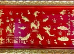 Cách treo của tranh vàng cửu ngư quần hội