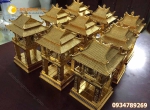 Cửa hàng bán mô hỉnh khuê văn các bằng đồng mạ vàng giá rẻ