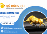 Cung cấp tượng đồng bò tót tài chính sang trọng tại TPHCM