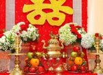 Đồ đồng Việt bật mí cách trang trí bàn thờ gia tiên ngày cưới