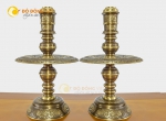 Đôi chân nến bằng đồng vàng tại Đồ đồng Việt 