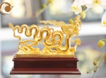Linh vật tượng rồng phong thủy, quà tặng tượng mạ vàng cho người tuổi Thìn