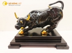 Tượng bò tài chính, linh vật phong thủy cho dân chứng khoán