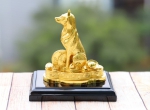 Tượng chó mạ vàng 24k - Video ý nghĩa tượng cho mạ vàng 24k trong phong thủy