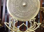 Mặt Trống  Trống Hoa Sen Bằng Đồng 20cm 