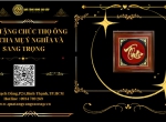 TRANH ĐỒNG CHỮ THỌ QUÀ TẶNG MANG NHIỀU Ý NGHĨA 