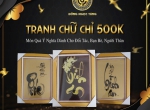 MẪU TRANH CHỮ BẰNG ĐỒNG GIÁ 500K ĐỔ LẠI - ĐỒ ĐỒNG VIỆT