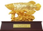 Ý nghĩa tượng cá rồng vàng 24k