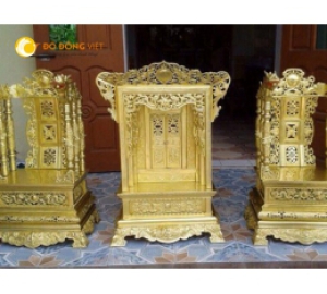 Bài vị thờ cúng bằng đồng, giá bán đồ đồng thờ cúng