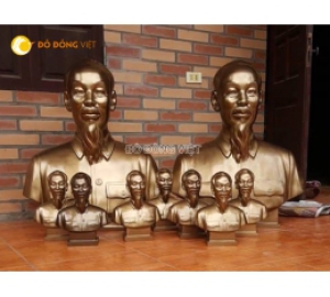 Bán tượng bác hồ bằng đồng cao 30, 40 , 50, 60, 90 cm tại Thành Phố Hồ Chí Minh