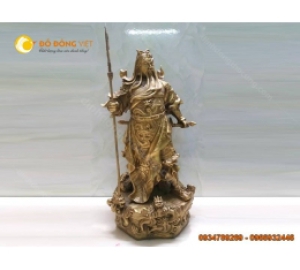 Bán tượng quan Công bằng đồng trấn phong thủy tại TP HCM