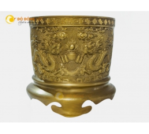 Bát hương đồng - Đồ đồng Việt