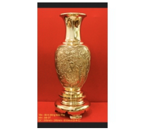 BÌNH BÔNG TÙNG HẠC BẰNG ĐỒNG 