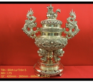 BỘ ĐỈNH LƯ TRÒN BẰNG ĐỒNG CAO CẤP