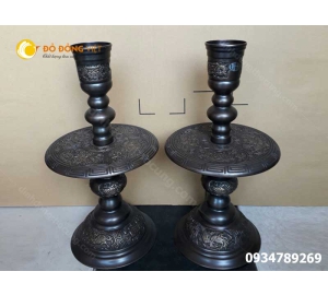 Chân nến Dapha thờ cúng cao 50cm