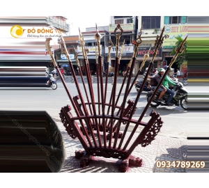 Chấp kích, bát bửu, bán bộ chấp kích bát bửu cho đình chùa giá rẻ chất lượng