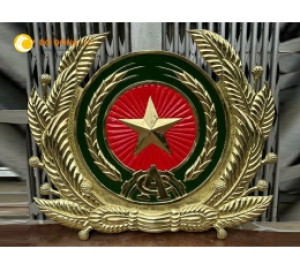 Chế tác huy hiệu ngành công an tại Đồ đồng Việt TP HCM