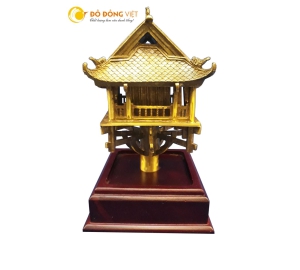 Quà tặng Chùa Một Cột đẹp kích thước 15 cm