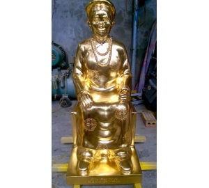 Cơ sở đúc tượng chân dung mạ vàng 24k theo yêu cầu