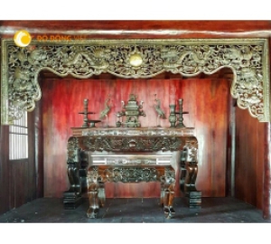 Cửa võng thờ cúng và ý nghĩa của cửa võng