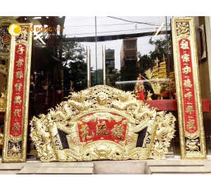 Bộ Cuốn Thư Cầu Đối Bằng Đồng Giá Rẻ Tại TP HCM