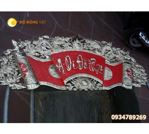 Cuốn thư câu đối thờ cúng A Di Đà Phật