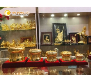 Địa chỉ bán trống đồng quà tặng mạ vàng tại TP Hồ Chí Minh