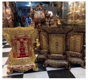 Địa chỉ chế tác bài vị thờ cúng bằng đồng tại TP Hồ Chí Minh