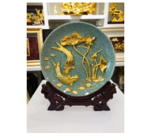 Địa chỉ mua đĩa vàng cá chép hoa sen đẹp và chất lượng