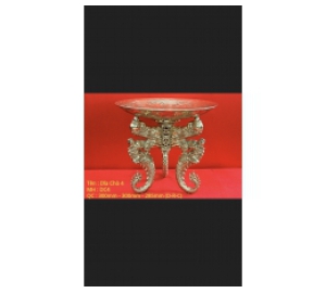 DĨA CHÒ RỒNG BẰNG ĐỒNG CAO CẤP KT: 30CM