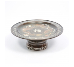 Đĩa Đồng Khảm Vàng ĐK 30CM 