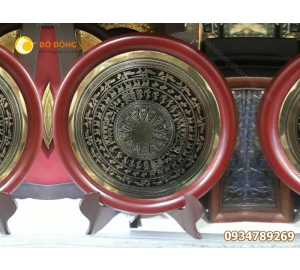 Đĩa trống đồng đông sơn quà tặng