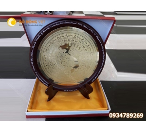 Đĩa trống đồng quà tặng bản đồ Việt Nam
