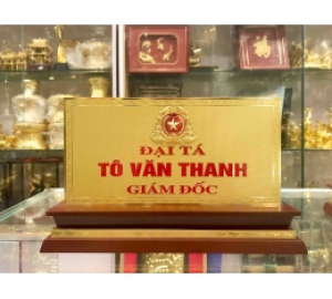 Dịch vụ làm biển chức danh, phòng ban các loại