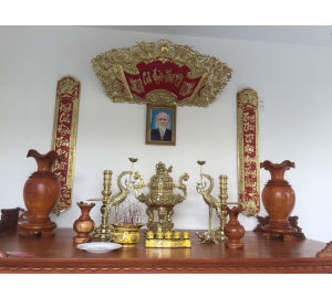 Hoành phi câu đối nhà thờ họ Cửu huyền thất tổ