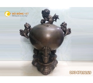 Đỉnh đồng thờ cúng, đỉnh tròn thất lân vần cầu