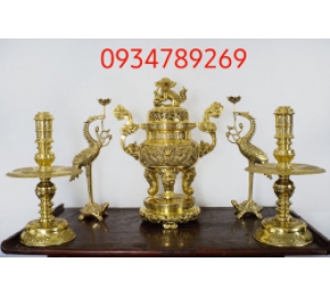 Đỉnh Đồng thờ Cúng Gia Tiên