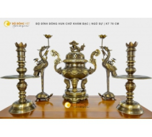 Đỉnh Thờ Bằng Đồng Hun Giả Cổ