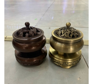 Lư xông trầm cỡ nhỏ giá rẻ tại Đồ đồng Việt