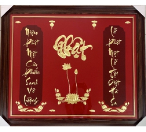 Đồ đồng Việt chế tác tranh đồng thờ cúng mạ vàng theo yêu cầu