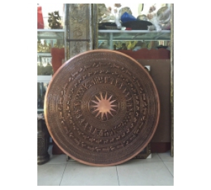 Đồ đồng Việt chuyên đúc mặt trống đồng cỡ lớn