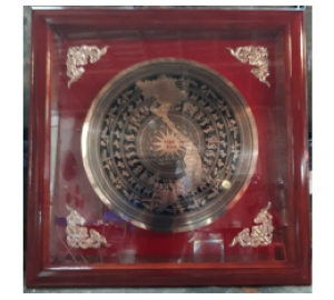 Đồ đồng Việt cung cấp khung tranh mặt trống đồng đẹp