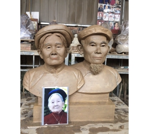 Đồ đồng Việt nhận đúc tượng chân dung theo yêu cầu, đúc tượng đồng giá rẻ