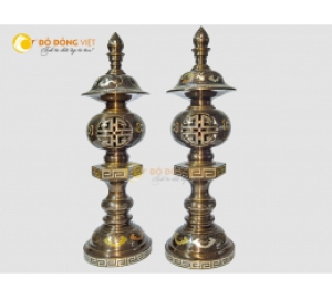 Đôi đèn thờ cúng cao cấp
