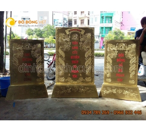 Đơn vị làm bia thờ phụng tổ tiên, nơi làm bia thờ phụng tổ tiên bằng đồng uy tín nhất.