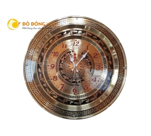 Đồng hồ treo tường hình trống đồng đông sơn làm quà tặng ý nghĩa