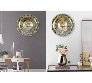 Đồng hồ mặt trống đồng đẹp tinh xảo từng chi tiết